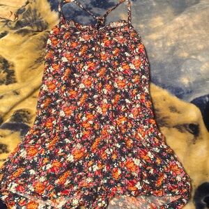 flower parttern romper